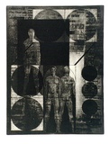 Artist: b'Backen, Earle.' | Title: b'Gemini.' | Date: 1971 | Technique: b'etching and aquatint, printed in black ink, from one plate'