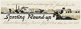 Artist: b'Sparke, Franki.' | Title: b'Sporting round-up - An exhibition of prints and drawings by Franki Spark' | Date: 1982 | Technique: b'woodcut, printed in colour, from two blocks'