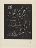 Artist: Carter, Maurie. | Title: The sentry. | Date: 1954 | Technique: linocut, printed in black ink, from one block