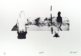 Artist: b'Lowe, Geoff.' | Title: b'Models' | Date: 1986 | Technique: b'photo-screenprint, printed in grey ink, from one stencil'