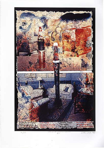 Artist: b'WICKS, Arthur' | Title: b'Still Life with Subconscious Intrusions, #4' | Date: 1997 | Technique: b'inkjet print, printed in colour'