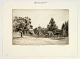 Artist: b'PLATT, Austin' | Title: bStratford Church of England Girls' College, Lawson | Date: 1935 | Technique: b'etching, printed in black ink, from one plate'