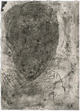 Artist: b'PARR, Mike' | Title: b'Pool of blood 6.' | Date: 1988 | Technique: b'etching and foul bite, printed in black ink, from one copper plate'