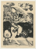 Artist: Gimour, Geoff. | Title: Collossus miner | Date: 1987 | Technique: lithograph, printed in black ink, from one stone