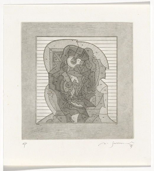 Artist: b'SELLBACH, Udo' | Title: b'not titled' | Date: 1960-80 | Technique: b'etching'