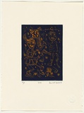 Artist: Larwill, David. | Title: 2001 | Date: 2001 | Technique: etching, printed in colour, from one plate