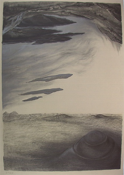 Artist: b'Johnstone, Ruth.' | Title: b'Embracing the north west' | Date: 1988, September - October | Technique: b'lithograph, printed in colour, from multiple stones'