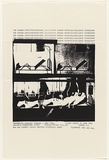 Artist: b'Bromfield, Loretta Noonan.' | Title: b'Exhibition poster: The fowler position/paintings etc., Gallerie Dusseldorf Perth.' | Date: 1984 | Technique: b'screenprint'