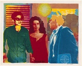 Title: b'Formal hit' | Date: c.1980-81 | Technique: b'screenprint, printed in colour, from multiple stencils'