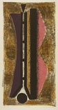 Artist: b'Lincoln, Kevin.' | Title: b'Flute' | Date: 1991 | Technique: b'lithograph, printed in colour, from multiple plates'
