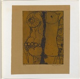 Artist: b'Hodgkinson, Frank.' | Title: b'not titled.' | Date: 1971 | Technique: b'hard ground, deep etch'