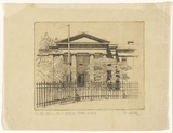Artist: b'Britton, Fred.' | Title: b'Old Supreme Court, Adelaide.' | Date: c.1925