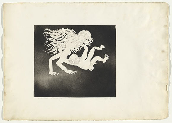 Artist: b'BOYD, Arthur' | Title: b'Myrrhine and Kinesias.' | Date: (1970) | Technique: b'etching and aquatint, printed in black ink, from one plate' | Copyright: b'Reproduced with permission of Bundanon Trust'