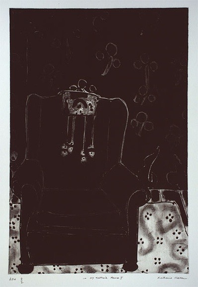 Artist: b'Hattam, Katherine.' | Title: b'In my fathers house I' | Date: 1997, September | Technique: b'etching, printed in black ink, from one plate'