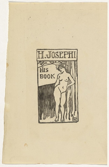 Title: b'Josephi: His book' | Date: c.1898 | Technique: b'woodcut, printed in black ink, from one block'