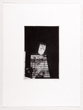 Artist: b'Redlich, Manni.' | Title: b'Woman of Armagh.' | Date: 1988 | Technique: b'etching, printed in black ink, from one plate'