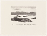 Artist: Elliott, Fred W. | Title: Winter morning, Heard Island, 1953 | Date: 1997, February | Technique: photo-lithograph, printed in black ink, from one stone | Copyright: By courtesy of the artist