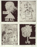 Artist: SANSOM, Gareth | Title: The object of Solipsism | Date: 1994, January - March | Technique: etching, aquatint abd drtpoint