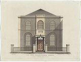 Title: b'The Free Presbyterian Church.' | Date: 1848 | Technique: b'engraving, printed in black ink, from one plate; hand-coloured'