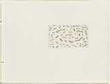 Artist: b'JACKS, Robert' | Title: b'not titled [abstract linear composition]. [leaf 27 : recto]' | Date: 1978 | Technique: b'etching, printed in black ink, from one plate'