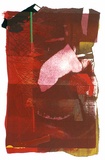 Artist: b'Peyser, Ruth.' | Title: b'not titled' | Date: 1977 | Technique: b'lithograph, printed in colour, from multiple plates; collaged additions'