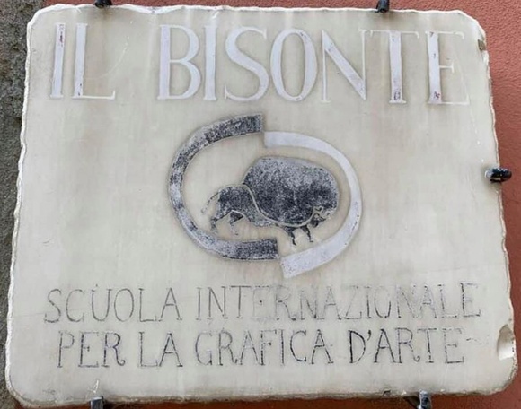 Title: bIl Bisonte Scuola Internazionale par la Grafica D'Arte.