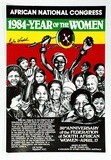 Artist: b'Wedd, Leila.' | Title: b'African National Congress - 1984 - Year of the Women.' | Technique: b'screenprint, printed in colour, from multiple stencils'