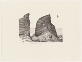 Artist: Elliott, Fred W. | Title: Rogers Head, Heard Island, 1953 | Date: 1997, February | Technique: photo-lithograph, printed in black ink, from one stone | Copyright: By courtesy of the artist