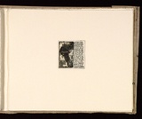 Artist: b'Mann, Gillian.' | Title: b'Text and womb.' | Date: 1981 | Technique: b'etching, printed in black ink, from one plate'