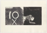 Artist: Tillers, Imants. | Title: Diaspora/ [10x] | Date: 1997 | Technique: etching, printed in black ink, from two plates | Copyright: Courtesy of the artist