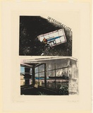 Artist: b'Kenyon, Therese.' | Title: b'Deterioration, 29 Stevenson Place' | Date: 1985 | Technique: b'colour etching'