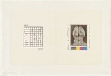 Artist: b'MADDOCK, Bea' | Title: b'Pages' | Date: 1979 | Technique: b'photo-etching, burnishing, relief-etching and letterpress, printed in colour'