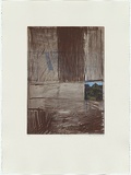 Artist: MADDOCK, Bea | Title: Going back (centre panel) | Date: 1976 | Technique: etching, printed in colour, from multiple plates