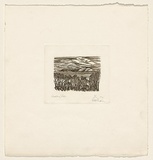 Title: Western Point | Date: 1974 | Technique: etching, printed in brown ink, from one plate