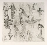 Artist: SHEARER, Mitzi | Title: Shapes, figures and ideas 2 | Date: 1981