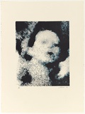 Title: not titled [Granada portrait 2] | Date: June 1979- February 1980 | Technique: lithograph, printed in colour, from two aluminium plates