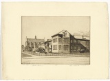 Artist: PLATT, Austin | Title: Perth College | Date: 1937 | Technique: etching, printed in black ink, from one plate
