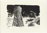 Artist: Lee, Graeme. | Title: Spaced | Date: 1996, October | Technique: lithograph, printed in black ink from one stone