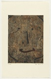 Artist: b'Bowen, Dean.' | Title: b'Head II' | Date: 1991 | Technique: b'aquatint, scraping and burnishing, printed in colour, from multiple plates'