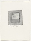 Artist: Todd, Geoff. | Title: Portrait of a photo of Peter Timms number 3 | Date: 1978 | Technique: etching and aquatint, printed in black ink, from one plate | Copyright: This work appears on screen courtesy of the artist and copyright holder