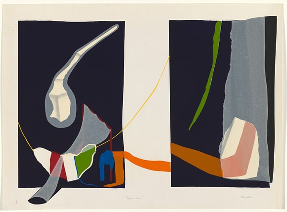 Artist: b'Gabrie, Sigi.' | Title: b'Psyche play.' | Date: 1967 | Technique: b'screenprint'