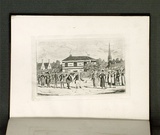 Artist: b'Coveny, Christopher.' | Title: bMrs. Leo Hunter's Fete Champetre. | Date: 1882 | Technique: b'etching, printed in black ink, from one plate'