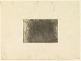 Artist: b'Halpern, Stacha.' | Title: b'not titled [Abstraction]' | Date: (1955-58) | Technique: b'etching, printed in black ink, from one plate'