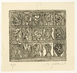 Artist: SELLBACH, Udo | Title: not titled | Date: 1960-80 | Technique: etching