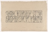 Artist: b'Ely, Bonita.' | Title: b'Histories [2]' | Date: 1992 | Technique: b'transfer-lithograph, printed in black ink, from one stone'