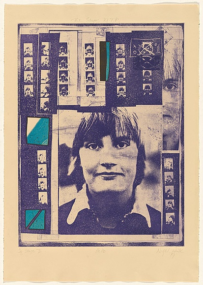Title: The stages of T.P.: hello | Date: 1979 | Technique: photo-etching, printed in colour, from multiple plates