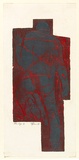 Artist: EWINS, Rod | Title: Alter ego. | Date: 1967 | Technique: etching, printed in color, from aluminium plate