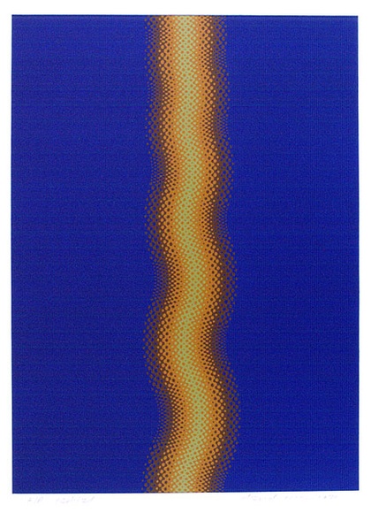 Artist: b'Rose, David.' | Title: b'Radical' | Date: 1971 | Technique: b'screenprint, printed in colour, from four stencils'