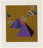 Artist: LEACH-JONES, Alun | Title: Affinities | Date: 1971 | Technique: screenprint, printed in colour, from multiple stencils | Copyright: Courtesy of the artist