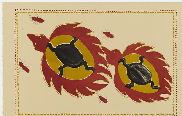 Artist: Carwaht, Margaret. | Title: Garliminung | Date: 1995 | Technique: lithograph, printed in colour, from multiple plates